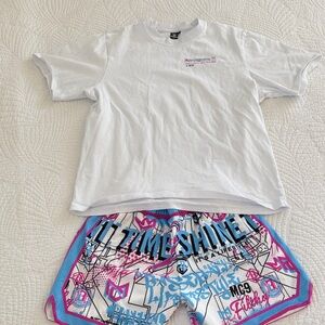 BSBL 101 Time 2 Shine Youth Large Shorts and Tee